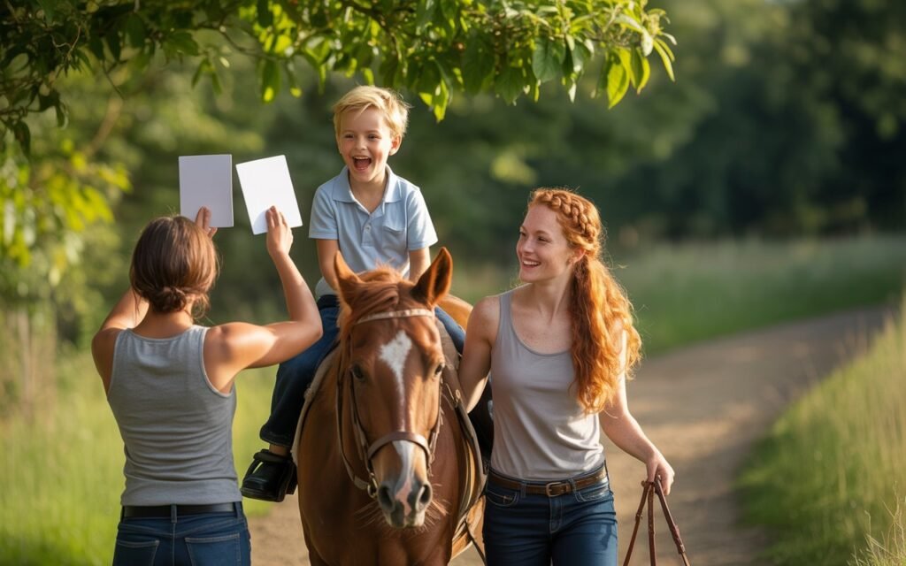 equinoterapia, terapia con caballos, terapia ecuestre